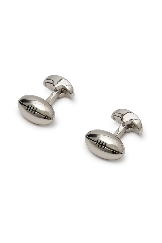 Rugby Ball Cuff Links - MJ BALE