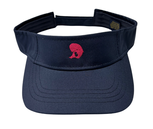MOSMAN RUGBY NAVY VISOR with PINK WHALE