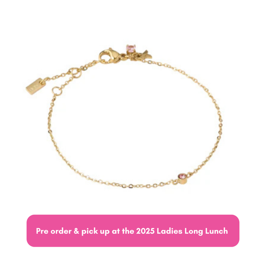 Pre order and pickup only @ Ladies Long Lunch - Arms of Eve Bespoke SBCF Bracelet