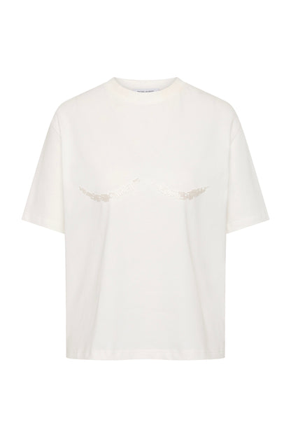 Rachel Gilbert X SBCF T-shirt - Clear Beading