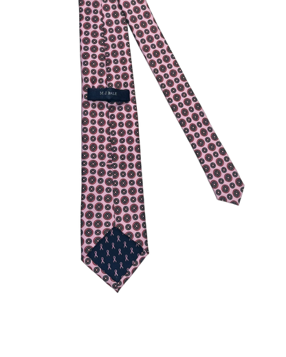 Pink Silk Tie