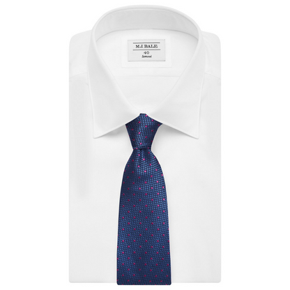 Pink Dot Silk Tie
