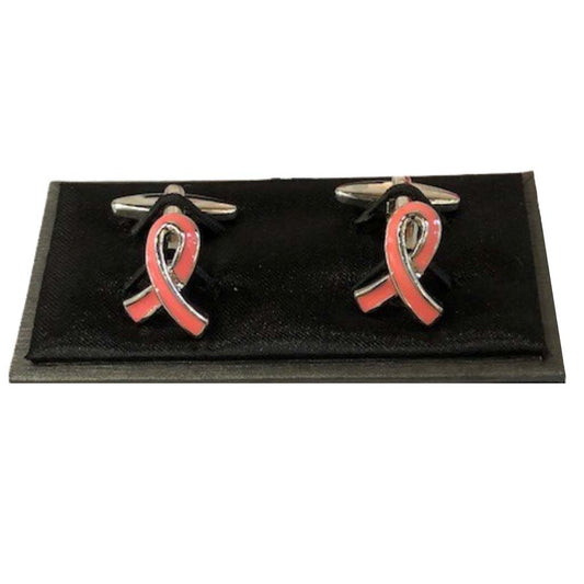 Pink Ribbon Cufflinks