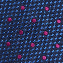 Pink Dot Silk Tie