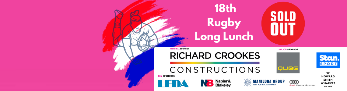 18th Rugby Long Lunch 2023