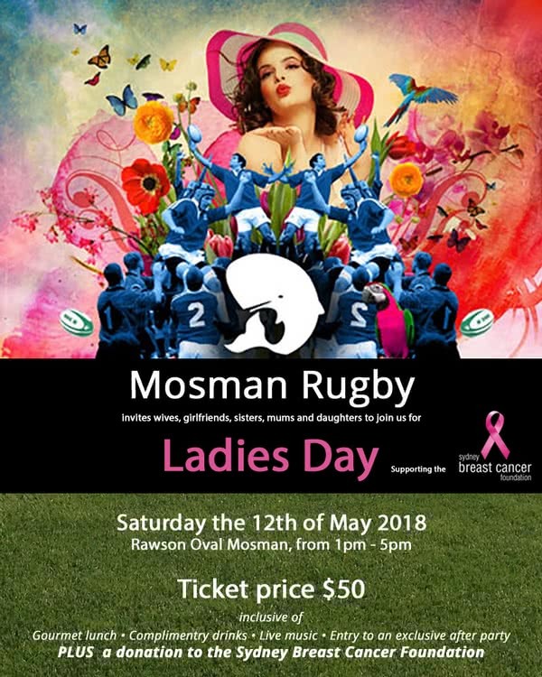 Mossman Rugby Ladies Day - Tickets on sale now!